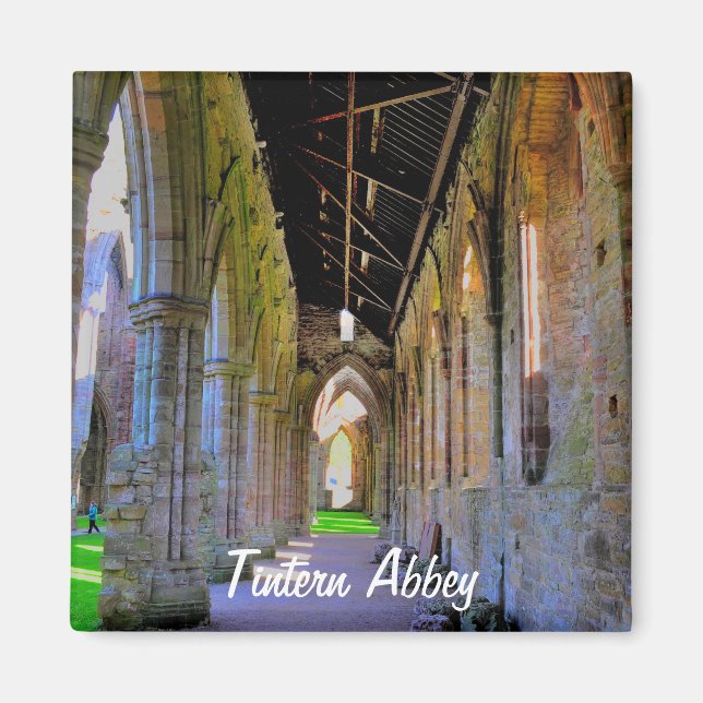 Abtei ancient Tintern, Zisterzienserkloster, Wales Magnet (Vorne)