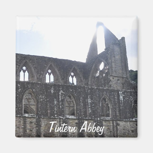 Abtei ancient Tintern, Zisterzienserkloster, Wales Magnet (Vorne)