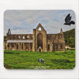 Abtei ancient Tintern, Zisterzienserkloster, Wales Mousepad