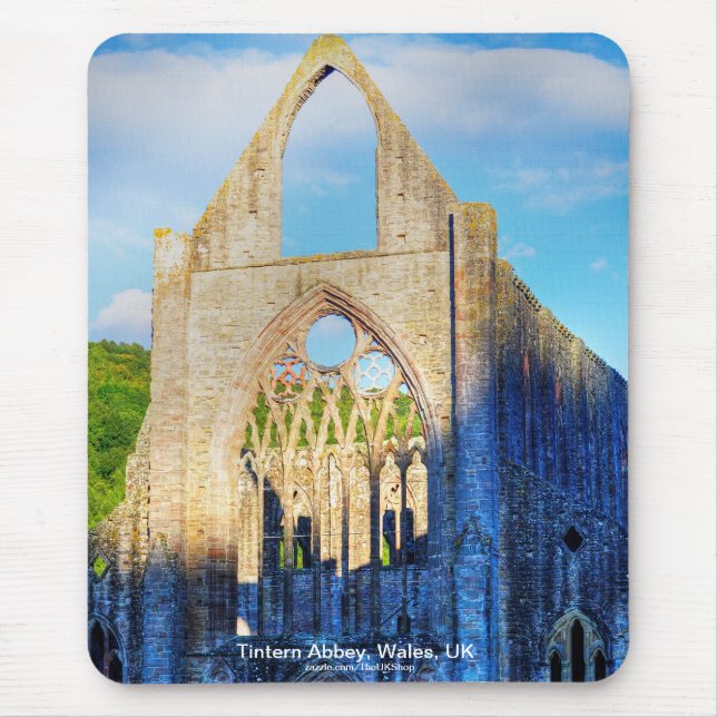 Abtei ancient Tintern, Zisterzienserkloster, Wales Mousepad (Vorne)