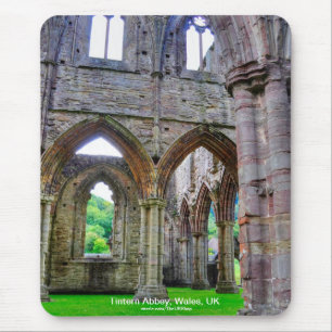 Abtei ancient Tintern, Zisterzienserkloster, Wales Mousepad