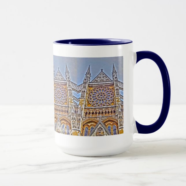 Abtei ancient Tintern, Zisterzienserkloster, Wales Tasse (Rechts)