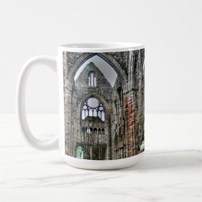 Abtei ancient Tintern, Zisterzienserkloster, Wales Tasse (Links)