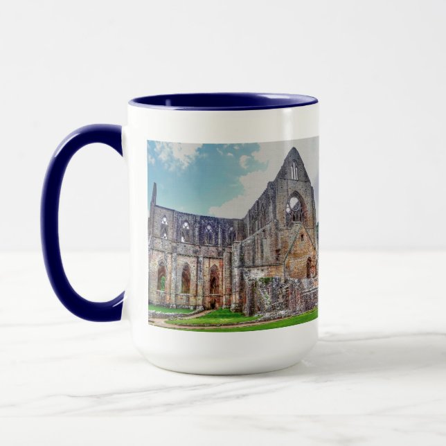 Abtei ancient Tintern, Zisterzienserkloster, Wales Tasse (Links)