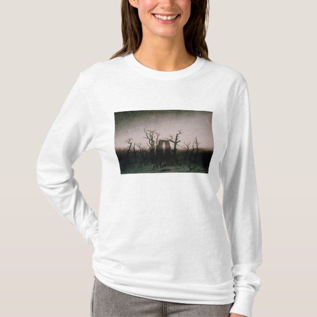 Abtei im Eichenholz, 1810 T-Shirt (Vorderseite)