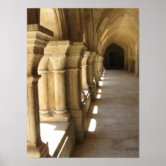 Abtei in Fontaine Poster (Vorne)