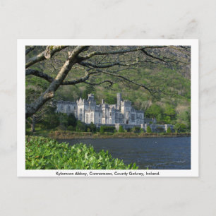 Abtei Kylemore, Connemara, Grafschaft Galway Postkarte