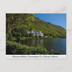 Abtei Kylemore, Connemara, Grafschaft Galway Postkarte