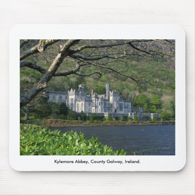 Abtei Kylemore, Connemara, Landkreis Galway Mousepad (Vorne)