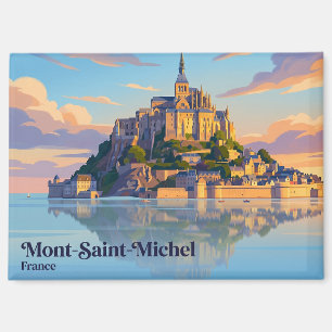 Abtei Mont-Saint-Michel Frankreich Magnet