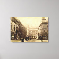 Abtei Square and Pump Rooms, Bath, c.1880 (b/w pho