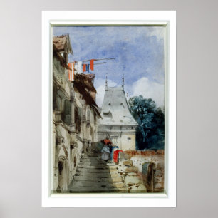 Abtei St-Amand, Rouen (w/c, Farbe des Körpers und  Poster