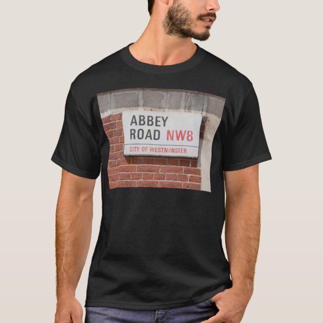 Abtei-Straße London T-Shirt (Vorderseite)