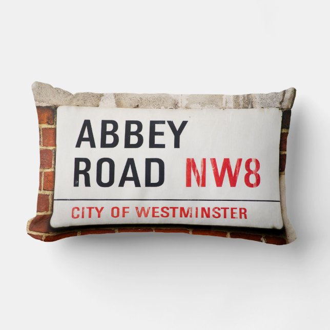 Abtei-Straßen-Studio-London-Kissen Lendenkissen (Vorderseite)