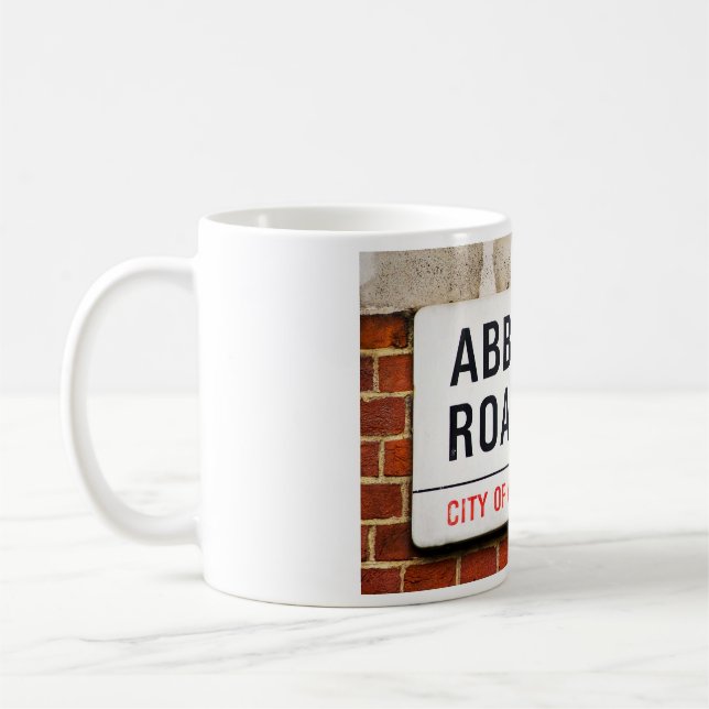 Abtei-Straßen-Studio-London-Tasse Kaffeetasse (Links)