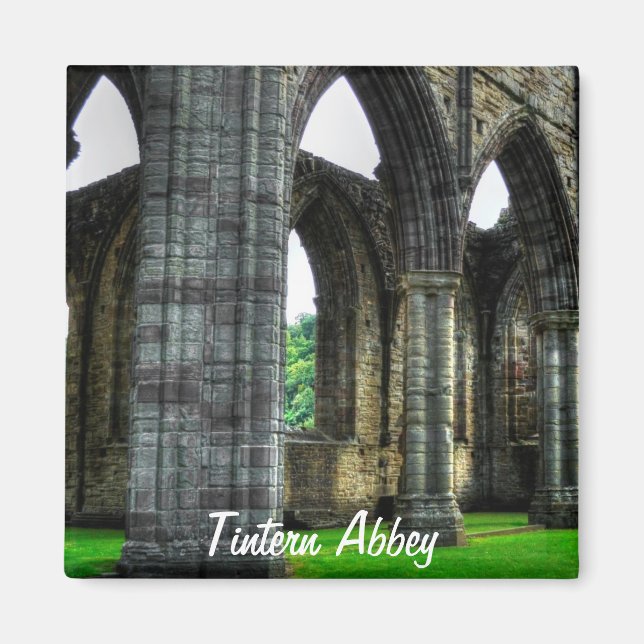 Abtei Tintern, Zisterzienserkloster, Wales Magnet (Vorne)