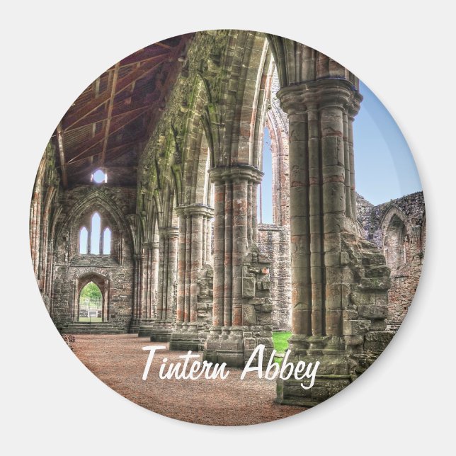 Abtei Tintern, Zisterzienserkloster, Wales Magnet (Vorne)
