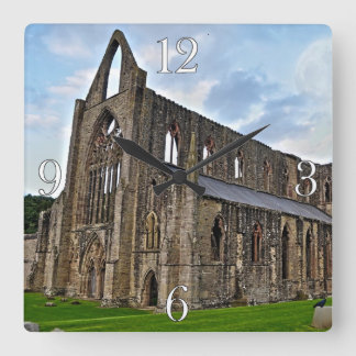 Abtei Tintern, Zisterzienserkloster, Wales Quadratische Wanduhr