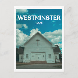 Abtei Westminster (Texas) Postkarte