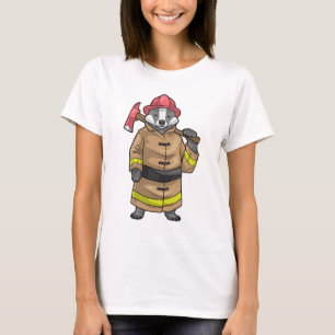 Abteilung Badger Firefighter AX Fire T-Shirt
