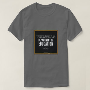 Abteilung Bildung - Ein MisterP-Shirt T-Shirt