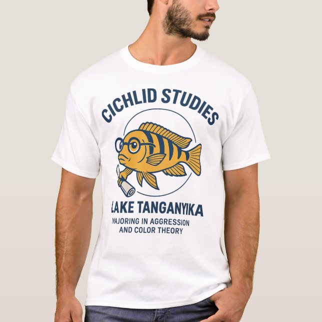 Abteilung Cichlid - Lake Tanganyika U Par T-Shirt (Vorderseite)