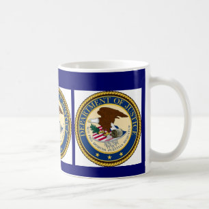 ABTEILUNG DER GERECHTIGKEITS-TASSE KAFFEETASSE