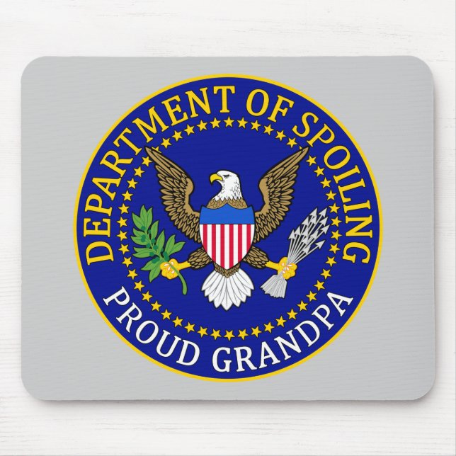 Abteilung des Verderbens - stolzer Großvater Mousepad (Vorne)