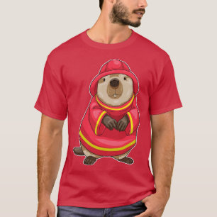 Abteilung für Beaver-Feuerwehrfeuer T-Shirt