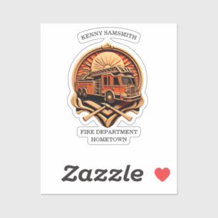 Abteilung für Mut und Dedication Fire Aufkleber