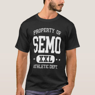 Abteilung für Retro-Sporteigenschaften der SEMO T-Shirt
