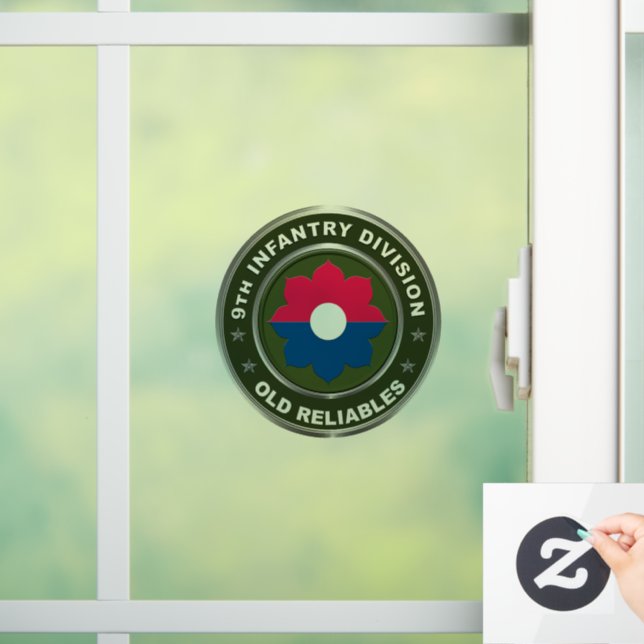 Abteilung Infanterie Fensteraufkleber (Zuhause)
