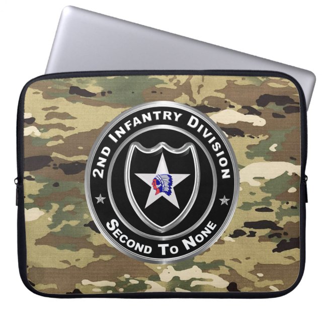 Abteilung Infanterie Laptopschutzhülle (Vorderseite)