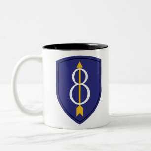 Abteilung Infanterie Zweifarbige Tasse