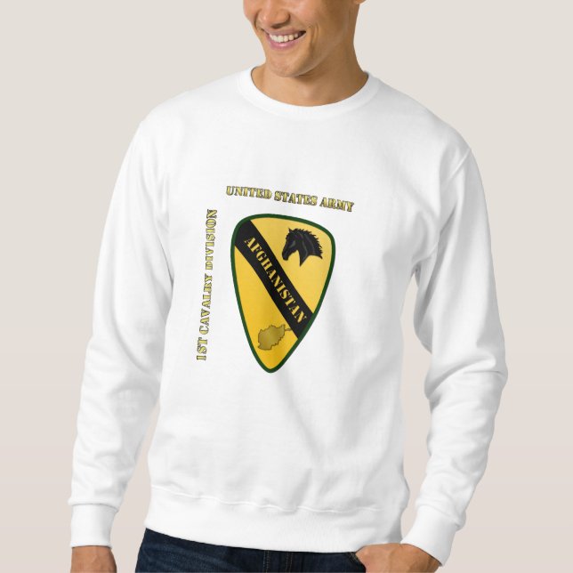 Abteilung Kavallerie, Afghanistan Sweatshirt (Vorderseite)