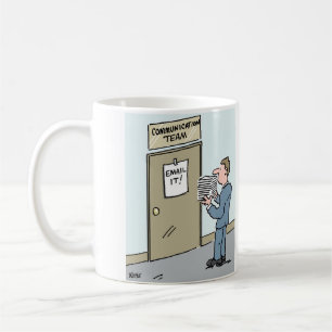 Abteilung Kommunikation Kaffeetasse