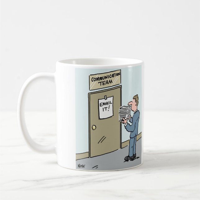 Abteilung Kommunikation Kaffeetasse (Links)