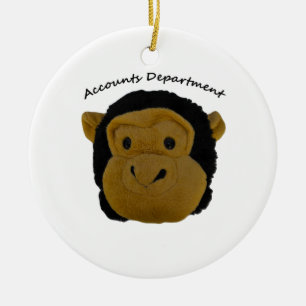 Abteilung Rechnungswesen. Funny Gifts für Arbeitne Keramikornament