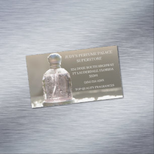 Abteilung Store/Parfum-Store/Hersteller/Design Magnetische Visitenkarte