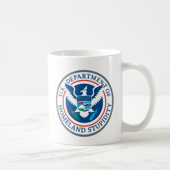 Abteilung von heimatStupidity Kaffeetasse (Rechts)