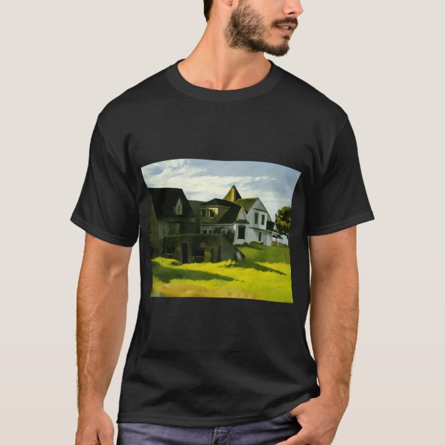Abteilwagen Edward Hopper T-Shirt (Vorderseite)