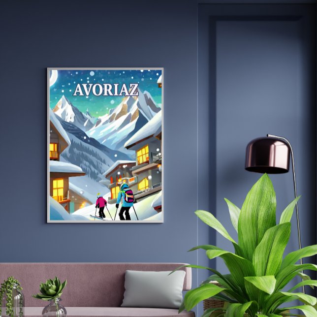 Abtreibung: Hivernale-Poesie in den Alpen Poster (Von Creator hochgeladen)