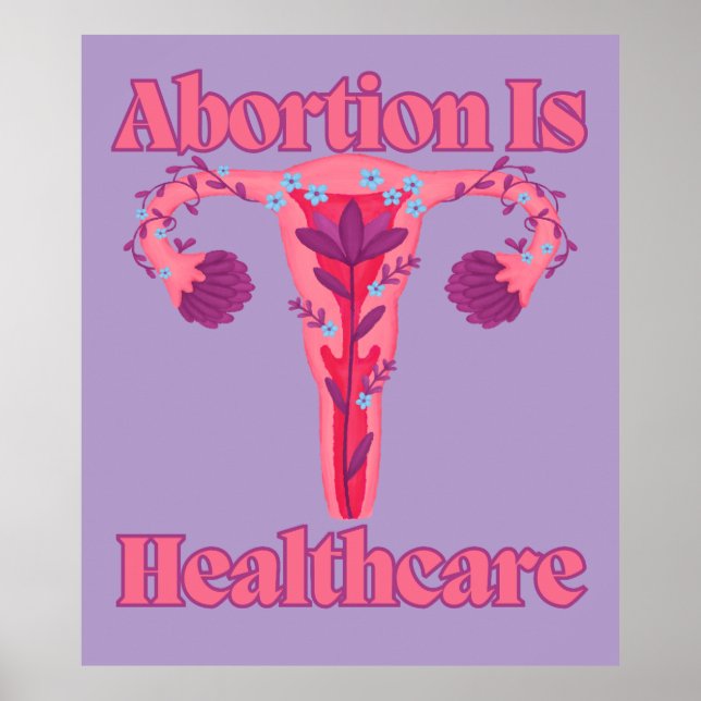 Abtreibung ist Gesundheit Poster (Vorne)