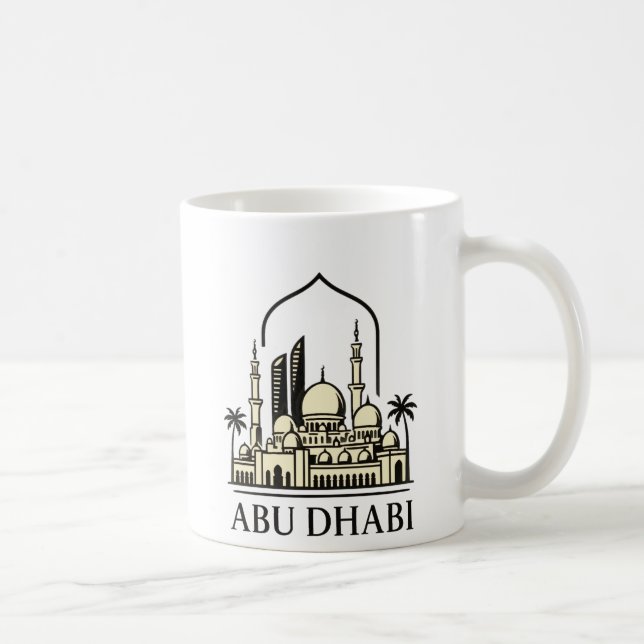 Abu Dhabi Kaffeetasse (Rechts)
