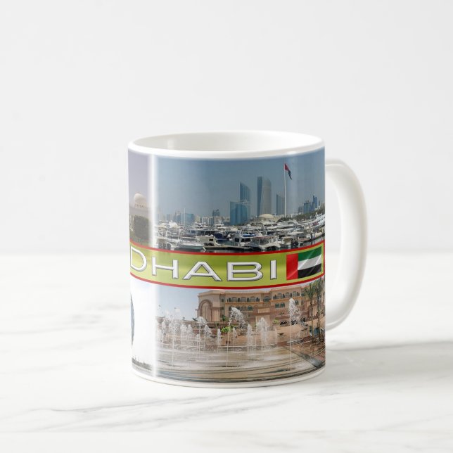Abu Dhabi - Kaffeetasse (VorderseiteRechts)