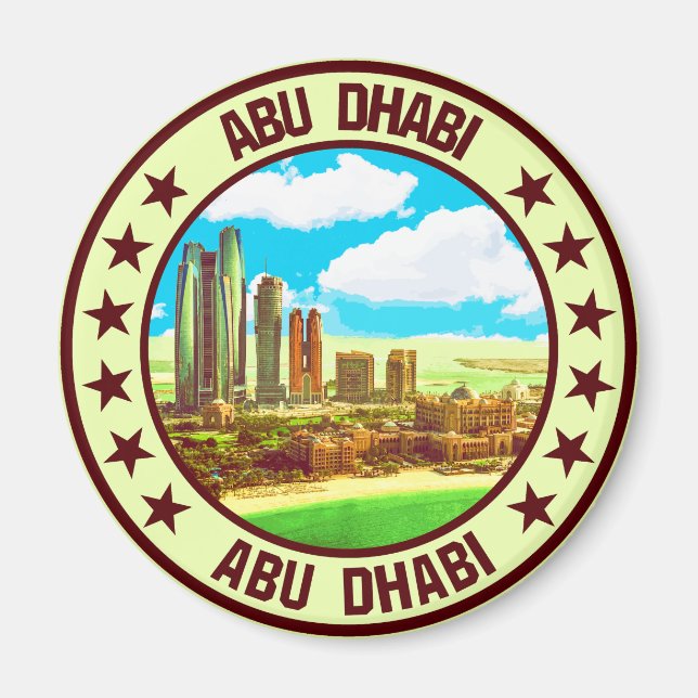 Abu Dhabi Magnet (Vorne)