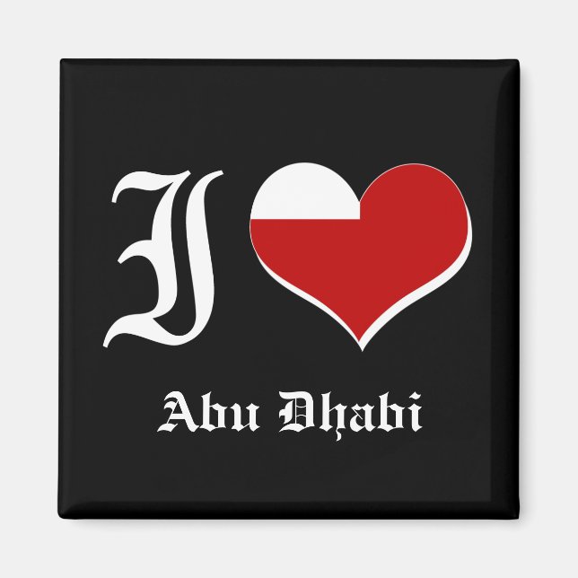 Abu Dhabi Magnet (Vorne)