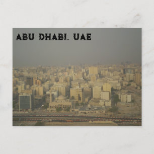 Abu Dhabi postcard - VAE Postkarte