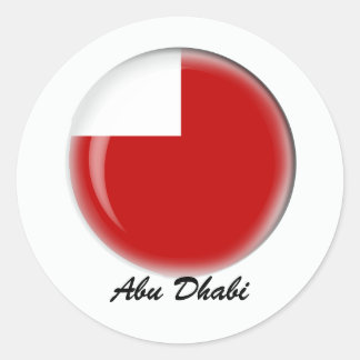 Abu Dhabi Runder Aufkleber