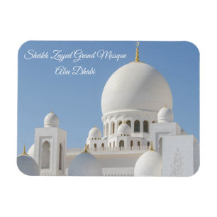 Abu Dhabi Scheich Zayed Grand Moschee Magnet